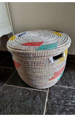 afrikaanse opbergmand multicolor