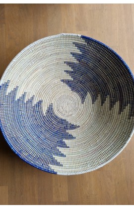 Afrikaanse zeegras schaal blauw 50 cm 