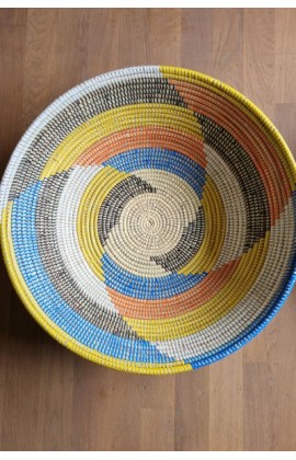 Afrikaanse zeegras schaal multicolor 50 cm 
